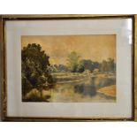 S H CAWAN 1882 Anglo Indian school Jalpagore watercolour 24 x 34 cms