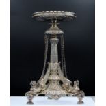 Ellkington & Co Heavy Silver plated centre piece 7 1/4 inches high