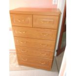 Alstons Sandringham 2 short over 4 long chest of drawers