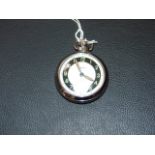 Ingersoll 1940s chrome pocket watch