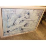 Large Print of Swan Lake 40 x 29 1/2 inches