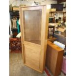 Ercol Corner Cabinet 179 cm tall