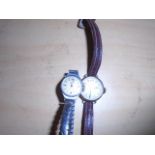2 VINTAGE LADIES WATCHES TO INCLUDE ONE 9CT GOLD
