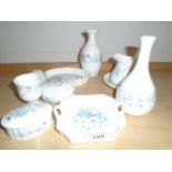 COLLECTION OF WEDGEWOOD ANGELA ORNAMENTS