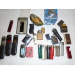 COLLECTION OF LIGHTERS SOME VINTAGE