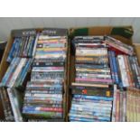 COLLECTION OF DVDS (2 BOXES)