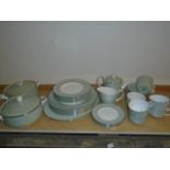 ROYAL WORCESTER MIRAGE PART DINNER SERVICE (SLIGHT DAMAGE TO TEA POT SPOUT)