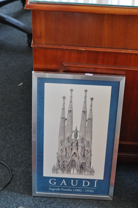 Pair of Gaudi Prints Casa Batllo and Sagrada Familia - Image 2 of 2