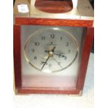 Junghans Wood & Brass Carriage Clock