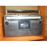 Retro Hitachi Radio Cassette , Grundig YB 300 PE Radio & Aiwa Super Bass Personal Cassette Player