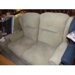 Modern 2 seater sofa ( splits into 2 sections )