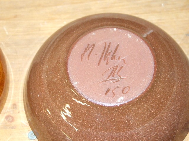 3 Studio Pottery Bowls - Image 4 of 4