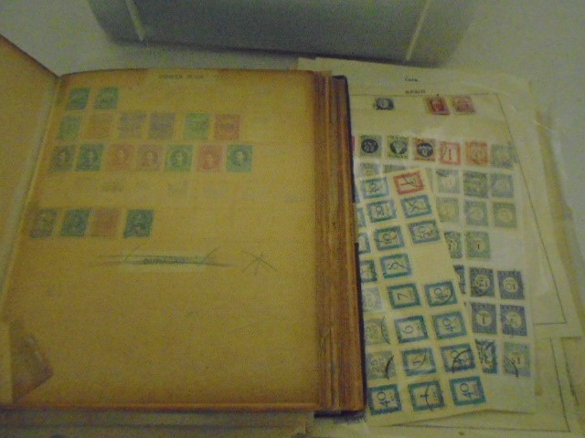 LARGE COLLECTION OF STAMPS IN A WHITE CRATE - Image 2 of 5