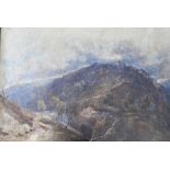 JOSEPH HASLAM HAWKSWORTH (1827-1908) British Moorland Landscape Watercolour