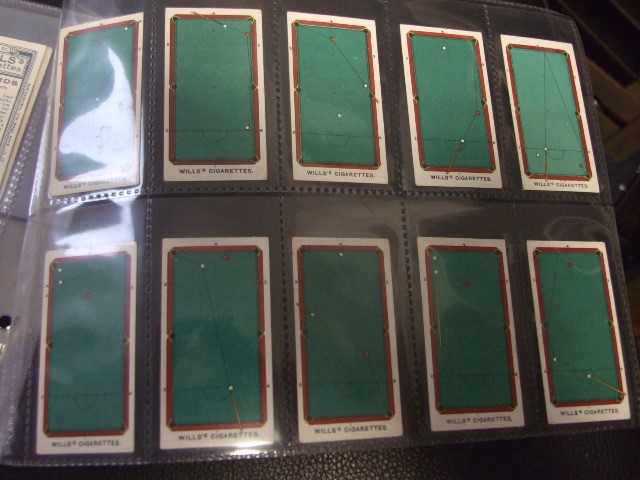 WD Wills Billiards full set of 50 cards - Image 5 of 6