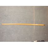 Silver Top Walking Stick 34 1/2 inches long