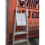Vintage Step Ladder ( sold as a display item )