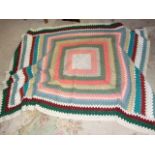 Knitted Blanket 4 x 5 ft