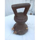 Vintage 28 LB Bell Weight