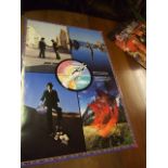 3 Pink Floyd / Roger Waters Promo Posters , Amused 16 1/2 x 23 1/2 inches , Wish You 20 x 30