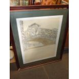 Ltd Edition Signed Print of Venice Richard Bear 8/70