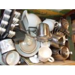 3 Assorted Boxes China , Glass , Cutlery etc etc