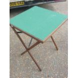 Folding Card Table 56 x 56 cm 68 tall