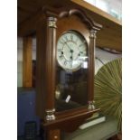 Hermle Wall Clock with key & pendulum 18 inches tall