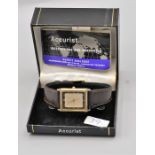 Gents Accurist calendar wrist watch, boxed