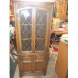 Old Charm Corner Cabinet