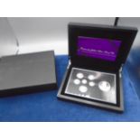 Diamond Jubilee Silver proof set ERII in case