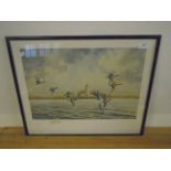 John Paley Limited Edition 30/40 wildfowl print, signed in margin 11" x 17"