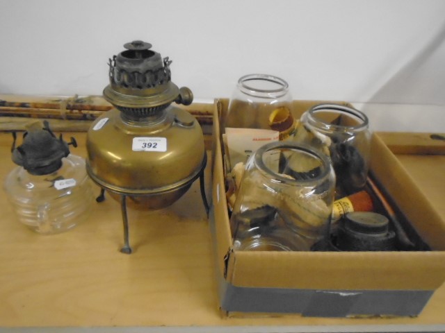 2 parafin lamps with spares