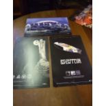 3 LED Zeppelin promo card posters 11 x 17 inches ( 2 identical )