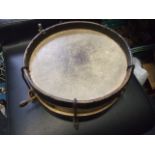 2 Drums ( largest 10 inches wide )