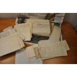 Package of documents inc East Hall Denver 20+ items