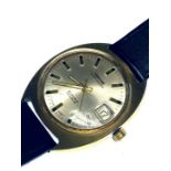 A 20th Century Montine of Switzerland 25 Jewels Automatic Incabloc wristwatch, marker numerals and