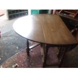Old Charm Gateleg Table & 4 Chairs