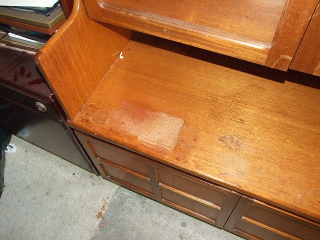 Retro Mid Century Nathan Wall Unit 40 x 76 1/2 inches - Image 3 of 4