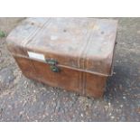 Vintage Tin Trunk