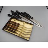 Steak knives and Forks set