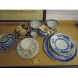 Cups, saucers and plates, 4 sets