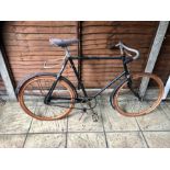 Vintage BSA Gents Cycle with wooden wheels