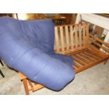 Pine Framed Futon Sofa / Bed