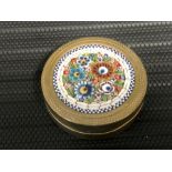 Micro Mosaic Trinket / Pill Box