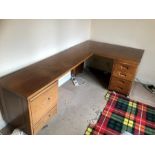 Retro Corner Desk