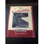 Lucas Cyclealites 1939 King of the Road Catalogue ( rusty staples)
