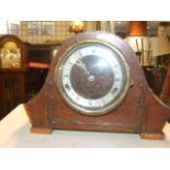 Mantle Clock with key & pendulum ( A/F )