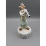 Clown music box figures - The Leonardo collection