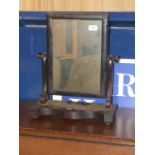 Antique Swing Mirror 15 inches wide